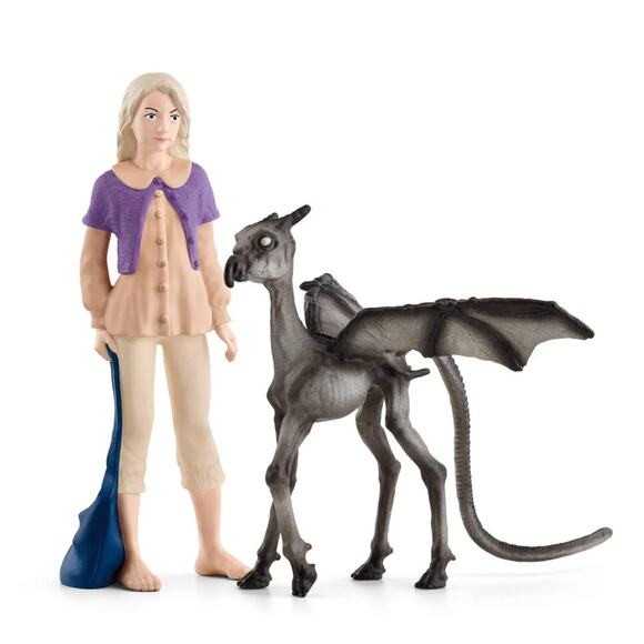 NEW SCHLEICH Wizarding World Harry Potter Luna Lovegood & Baby Thestral 42636 - Picture 1 of 5